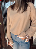 Pop of Leopard Sweater