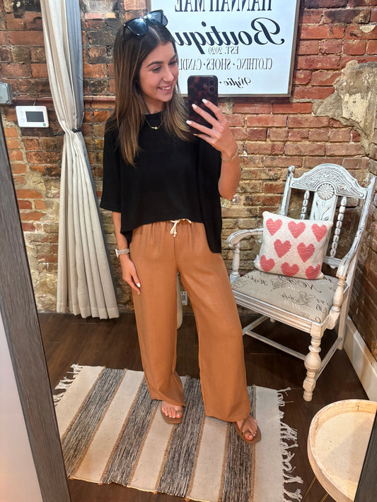 The Perfect Pant- Camel