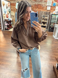 Chestnut Charm Blouse