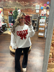 XOXO Patch Sweatshirt