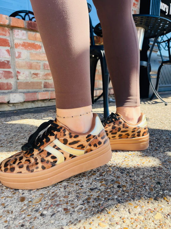 Leopard Girl Sneakers (BF DEAL)