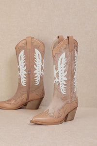 Tan Western Boots