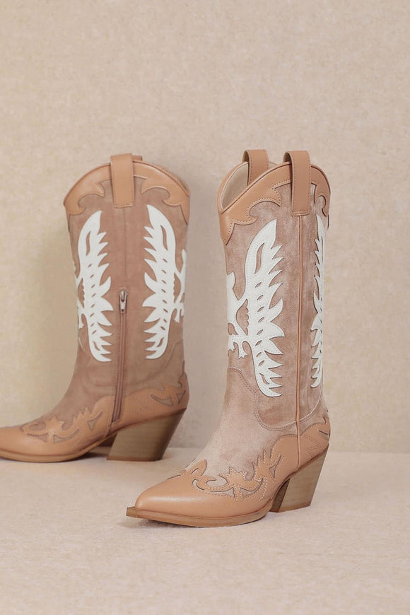 Tan Western Boots