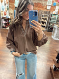 Chestnut Charm Blouse