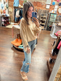 Pop of Leopard Sweater