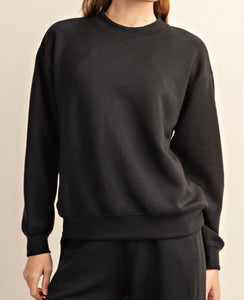 Scuba Mock Neck Sweatshirt